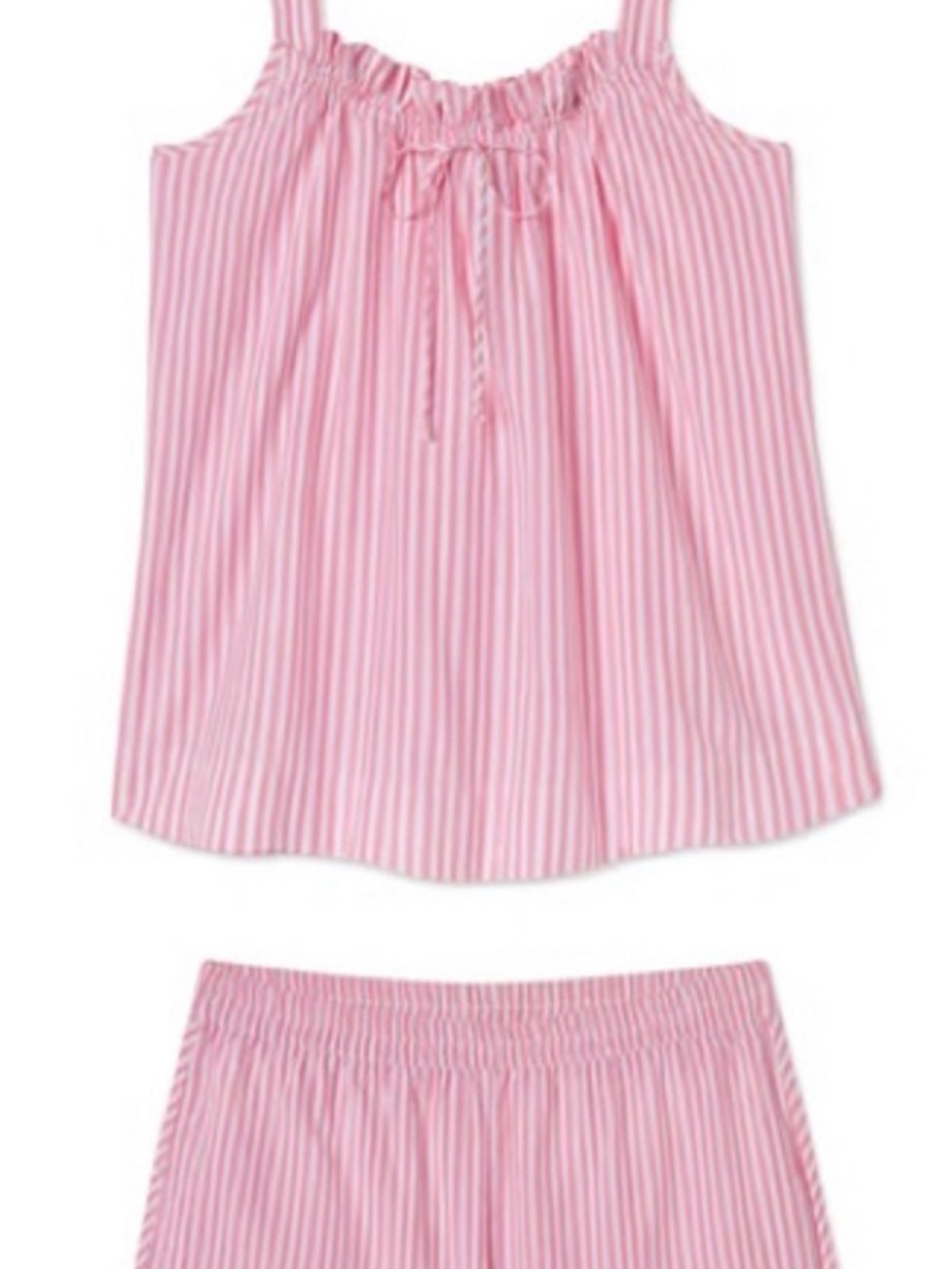 LAKE Alice Shorts Set in Pink Seersucker - Picture 2 of 8